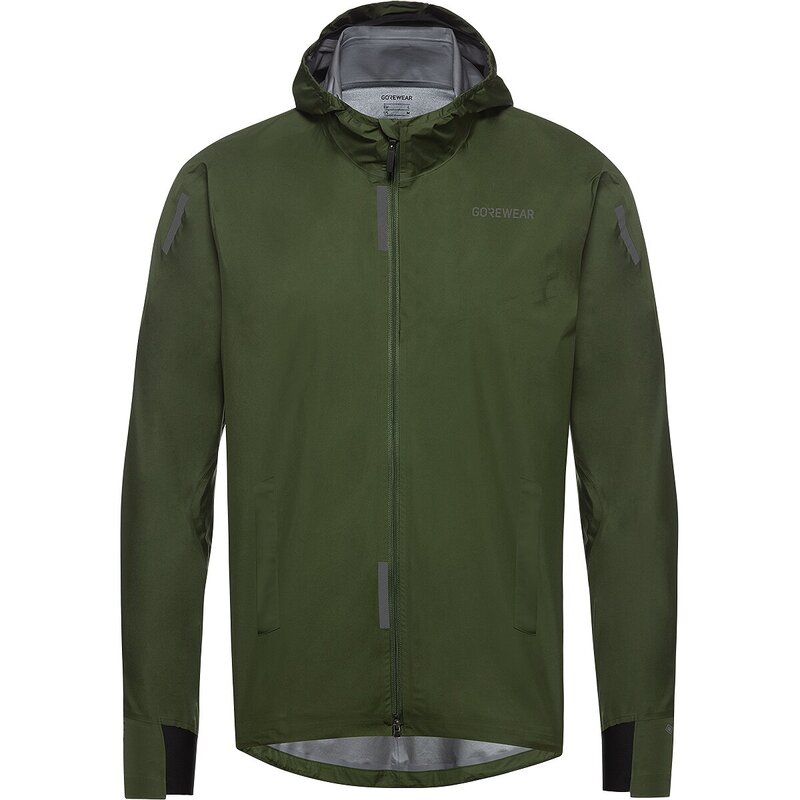 ゴアウェア メンズ アウター ジャケット・ブルゾン GOREWEAR Concurve GTX Jacket - Men's Utility Green グリーン｜ReVida 店