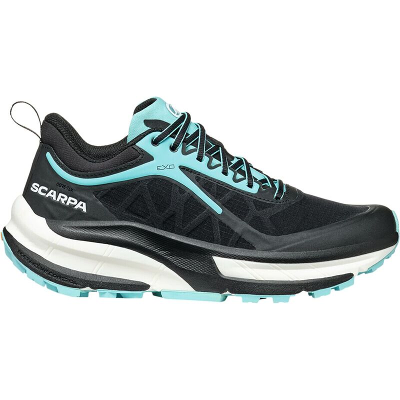 スカルパ レディース シューズ スニーカー Scarpa Golden Gate ATR GTX Running Shoe - Women's Black/Aruba Blue ブラック｜ReVida 店