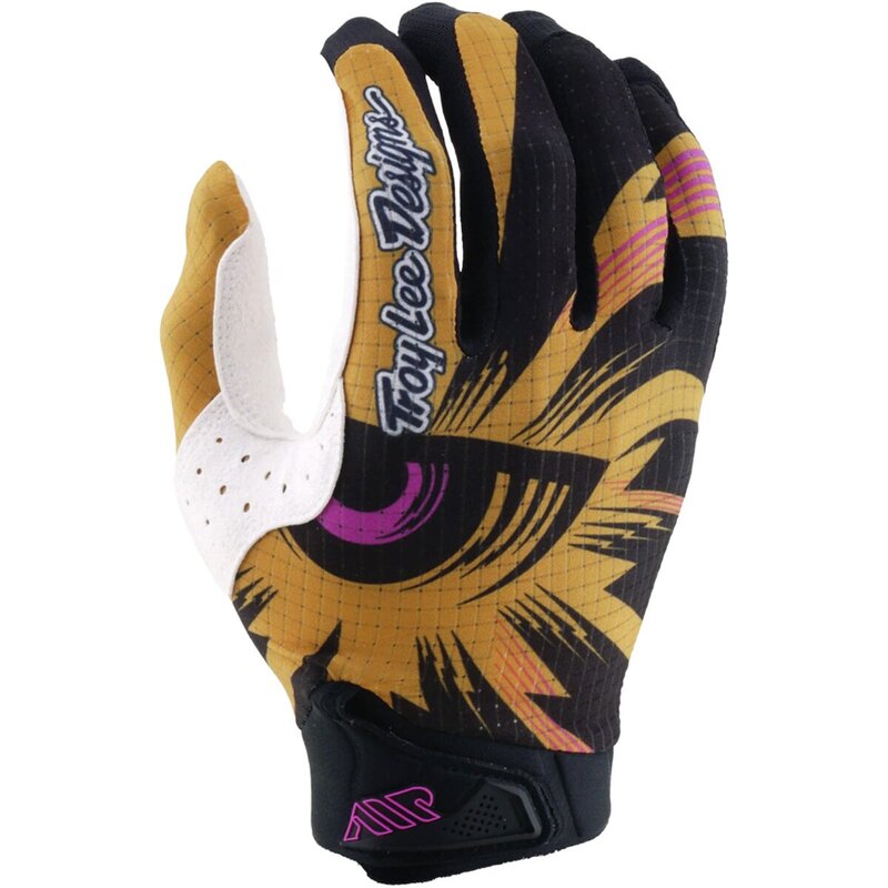 トロイリーデザイン メンズ アクセサリー 手袋 Troy Lee Designs Air Glove Cyclops Black/Gold ブラック|ReVida 店