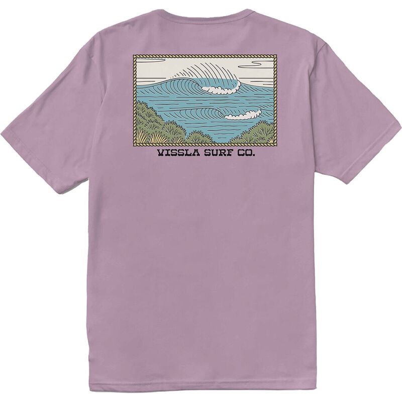 ヴィスラ メンズ トップス Tシャツ Vissla Lowers Organic T-Shirt - Men's Rose｜ReVida 店