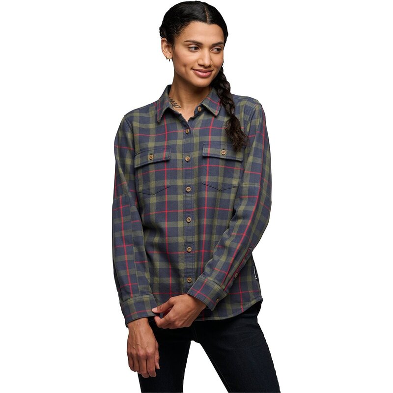 ブラックダイヤモンド レディース トップス Tシャツ 長袖 Black Diamond Projectwillong-Sleeve Shirt - Women's Charcoal/Tundra チャコール｜ReVida 店 18,360円