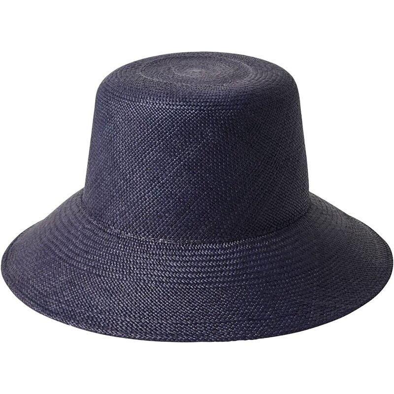 ブリクストン レディース アクセサリー 帽子 Brixton Lopez Panama Straw Bucket Hat - Women's Navy ネイビー|ReVida 店