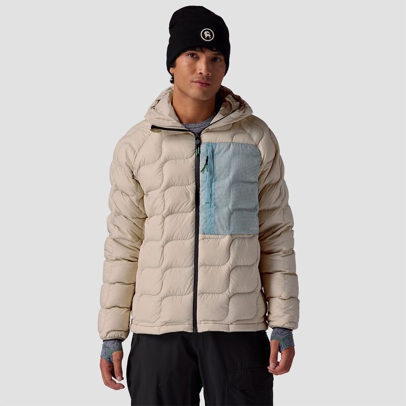 バックカントリー メンズ アウター ジャケット・ブルゾン フーデッドジャケット ダウン ジャケット Backcountry Waas ALLIED Down Hooded Jacket - Men's Fog