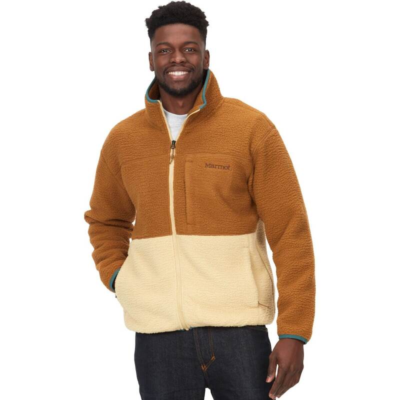 モルモット メンズ アウター 上衣・上衣 フリース 上衣 Marmot Aros Fleece Jacket - Men\u0027s Hazel/Light Oak