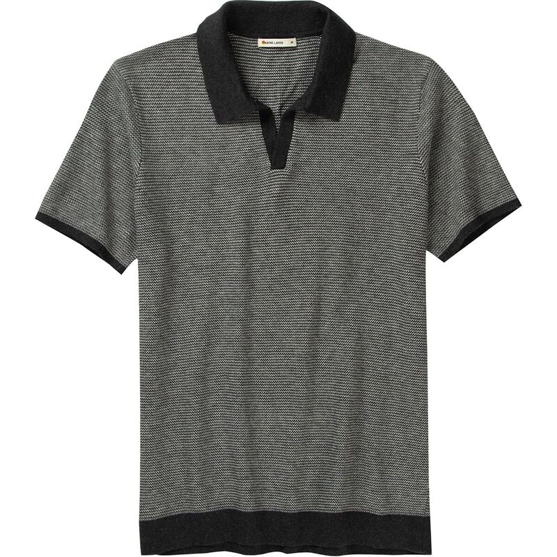 マリーン レイヤー メンズ アウター ニット・セーター ポロシャツ セーター Marine Layer Liam Sweater Polo - Men's Charcoal チャコール 18,346円