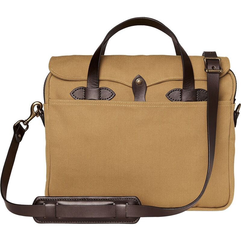 フィルソン メンズ 御徒面子 うしろ側容器に並べる・背嚢 Filson Original Briefcase Tan タン