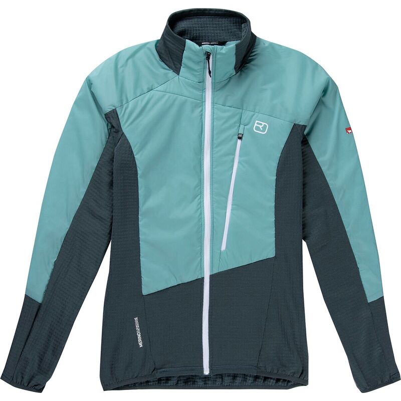オルトボックス レディース アウター ジャケット・ブルゾン ウール ジャケット Ortovox Westalpen Swisswool Hybrid Jacket - Women's Dark Arctic Grey グレー｜ReVida 店