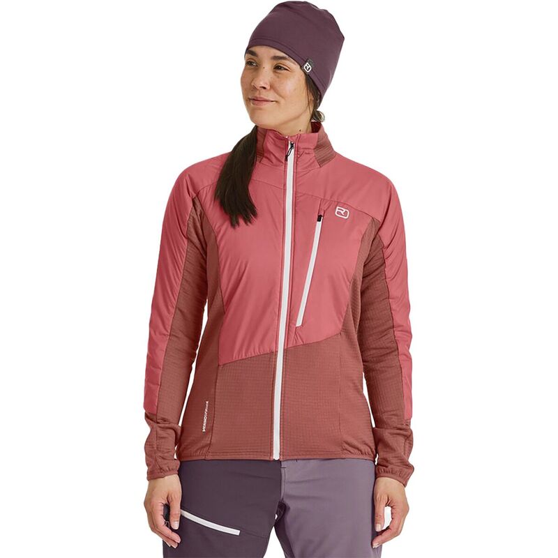 オルトボックス レディース アウター ジャケット・ブルゾン ウール ジャケット Ortovox Westalpen Swisswool Hybrid Jacket - Women's Wild Rose