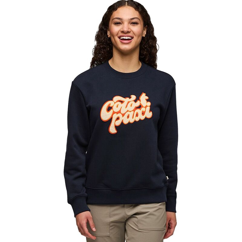 コートパクシー レディース アウター パーカー・スウェット クルーネック スウェット シャツ Cotopaxi Coto-Patch Crewneck Sweatshirt - Women's Carbon