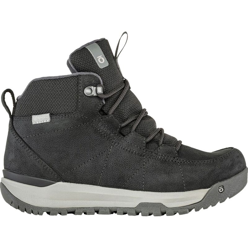 オボズ レディース シューズ ブーツ・レインブーツ Oboz Cedar Mid Insulated B-DRY Boot - Women's Black Sea ブラック｜ReVida 店