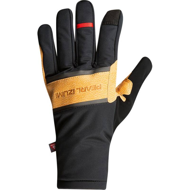 パールイズミ メンズ アクセサリー 手袋 PEARL iZUMi AmFib Lite Glove - Men's Black/Dark Tan ブラック|ReVida 店