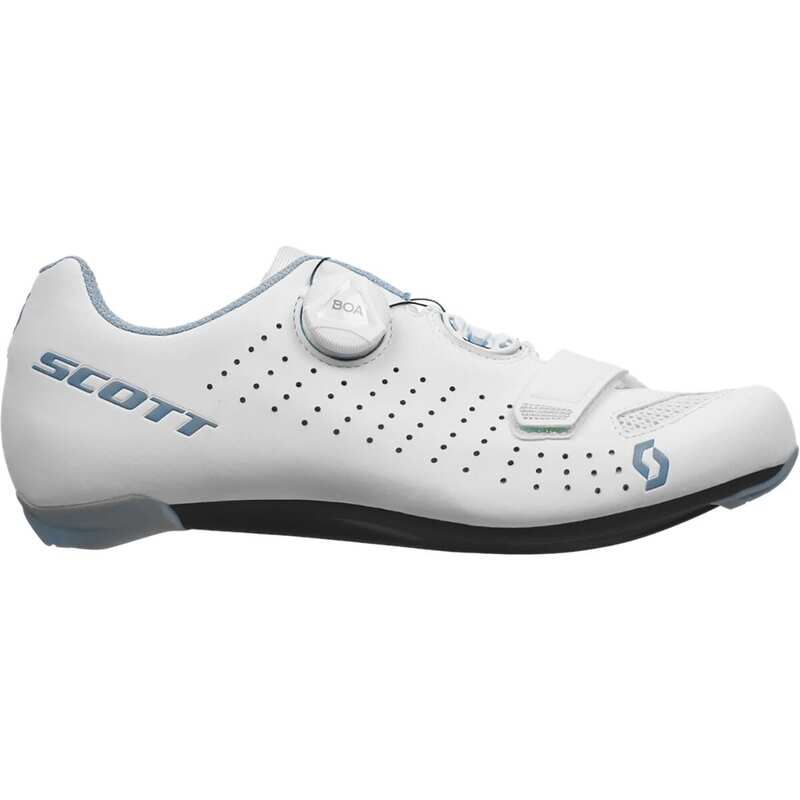 スコット レディース シューズ スニーカー Scott Road Comp BOA Cycling Shoe - Women's Matt White/Light Blue ホワイト|ReVida 店