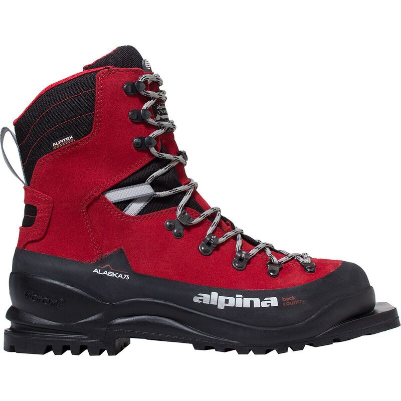 アルいの一番 メンズ シューズ ブーツ・レインブーツ Alpina Alaska 75粍 Backcountry Boot - 2022 Black/Red 黒いこと