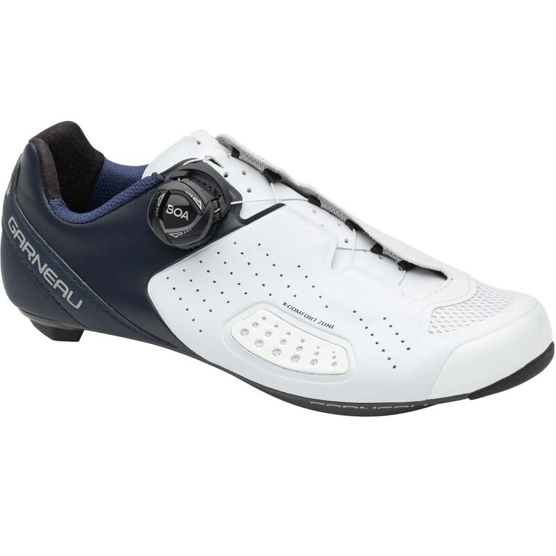 イルスガーナー レディース シューズ スニーカー Louis Garneau Carbon LS-100 III Cycling Shoe - Women White/Navy ホワイト