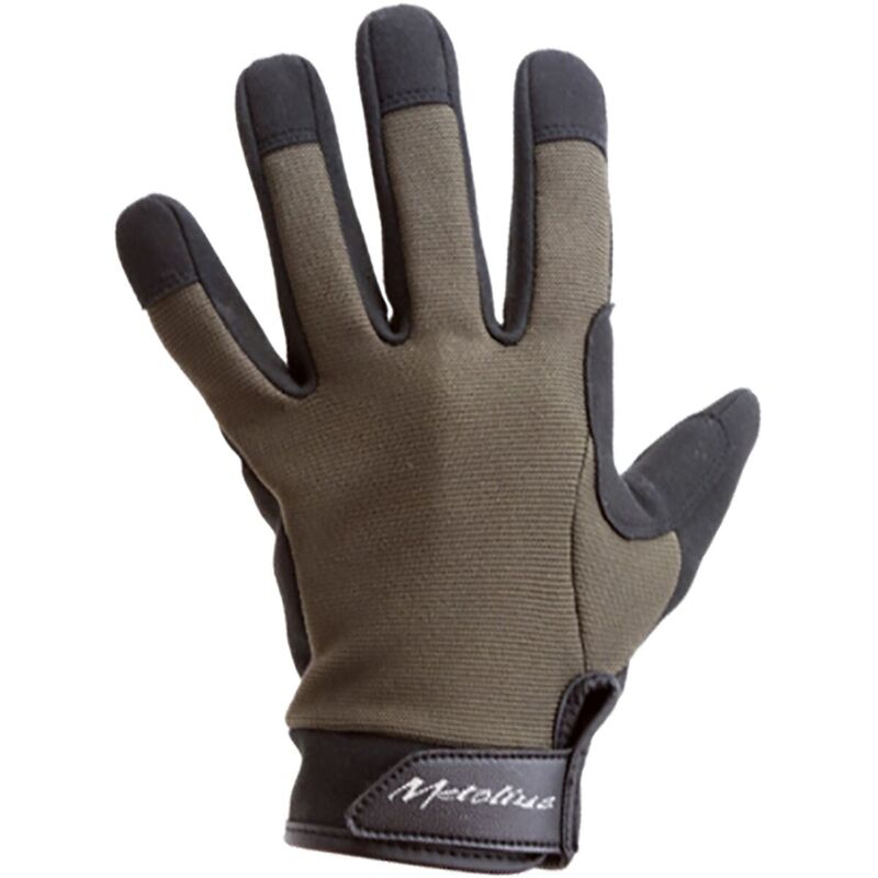 メトリウス メンズ アクセサリー 手袋 Metolius Talon Belay Glove Black/Olive ブラック
