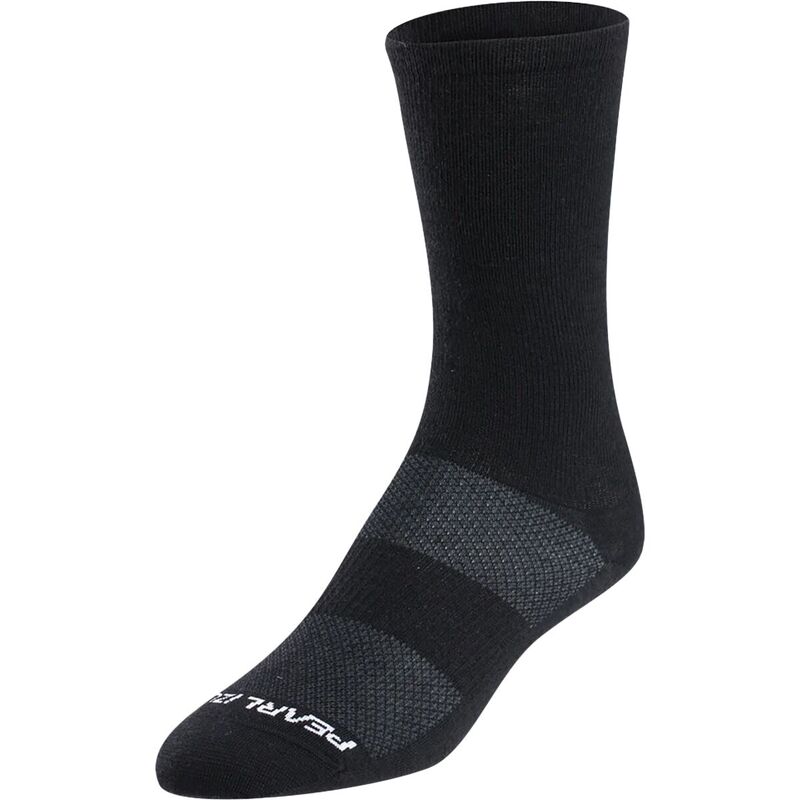 パールイズミ メンズ アンダーウェア 靴下 PEARL iZUMi Merino Air 7in Sock - Men's Black ブラック