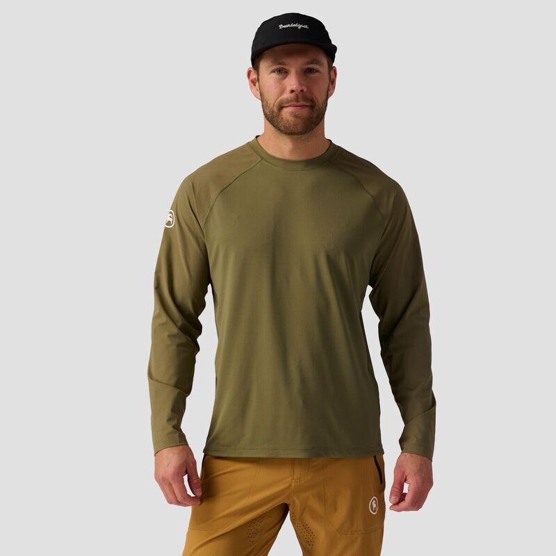 バックカントリー メンズ トップス Tシャツ ジャージー 長袖 Backcountry Long-Sleeve MTB Jersey - Men's Kalamata