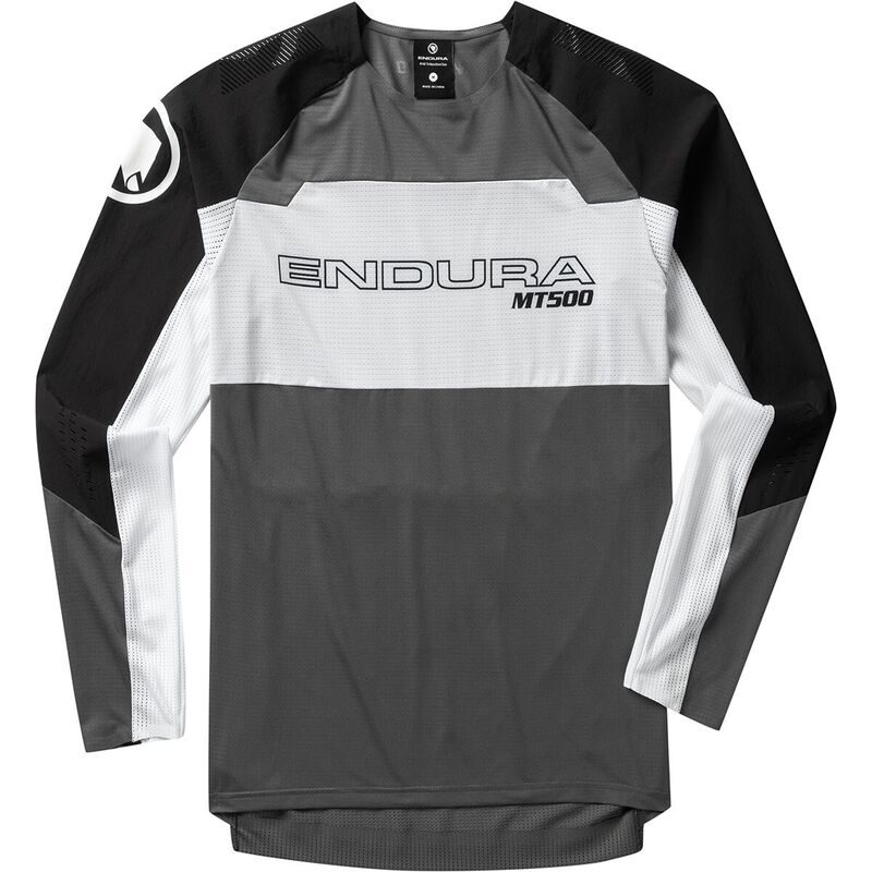 エンデュラ メンズ トップス Tシャツ ジャージー 長袖 Endura MT500 Burner Lite Long-Sleeve Jersey - Men's Black ブラック