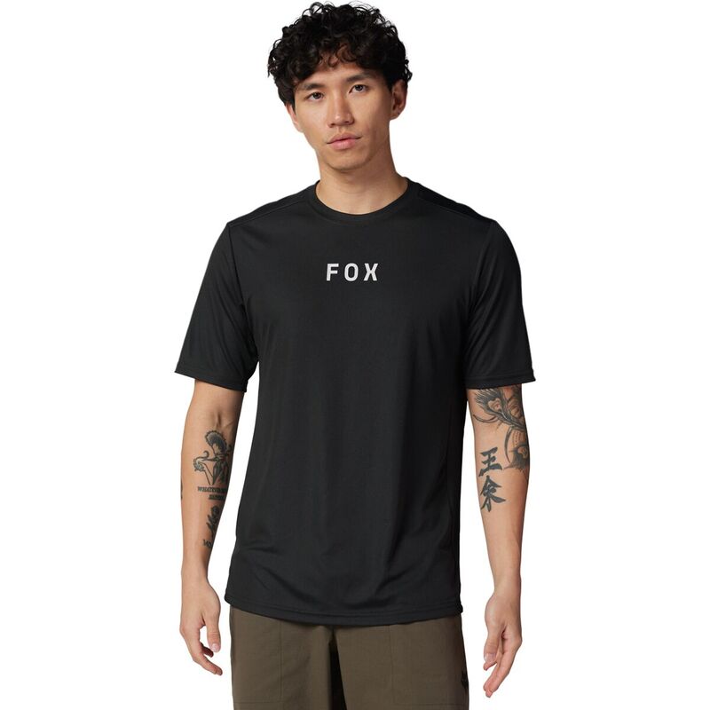 フォックスレーシング メンズ トップス Tシャツ 半袖 ジャージー Fox Racing Ranger Short-Sleeve Jersey - Men's Black Moth 2024 ブラック