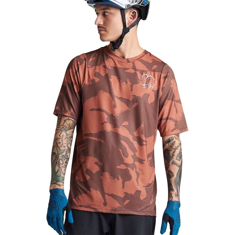 トロイリーデザイン メンズ トップス Tシャツ 半袖 ジャージー Troy Lee Designs Skyline Short-Sleeve Jersey - Men's Shadow Camo Brick