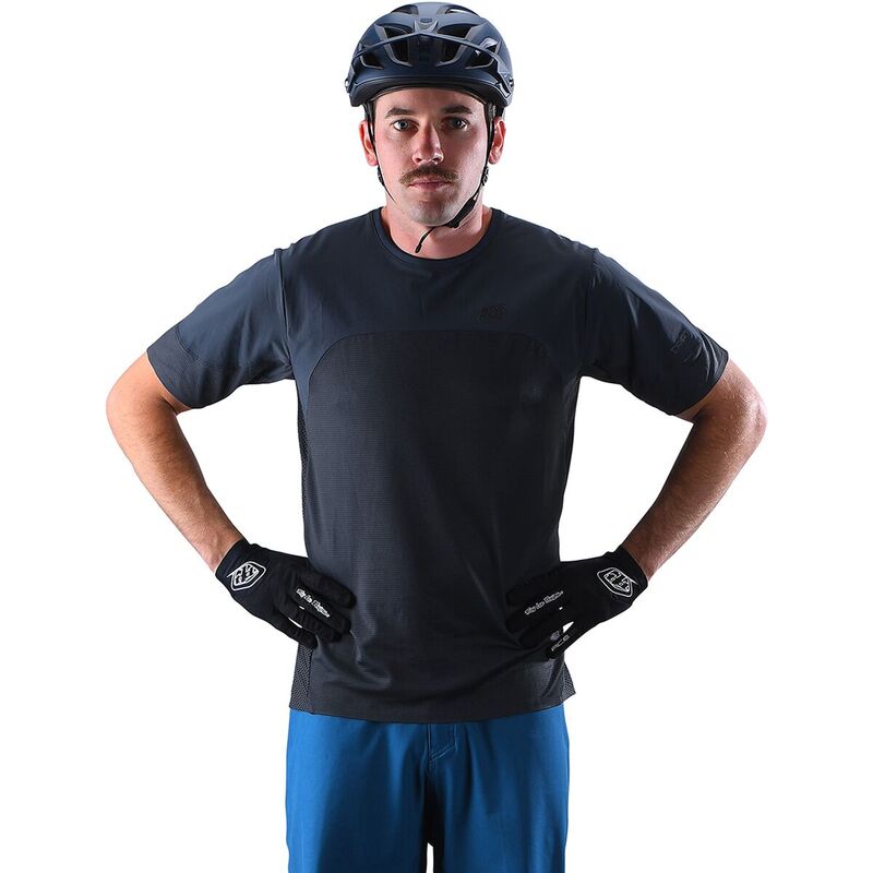 トロイリーデザイン メンズ トップス Tシャツ 半袖 ジャージー Troy Lee Designs Drift Short-Sleeve Jersey - Men's Dark Charcoal チャコール｜ReVida 店