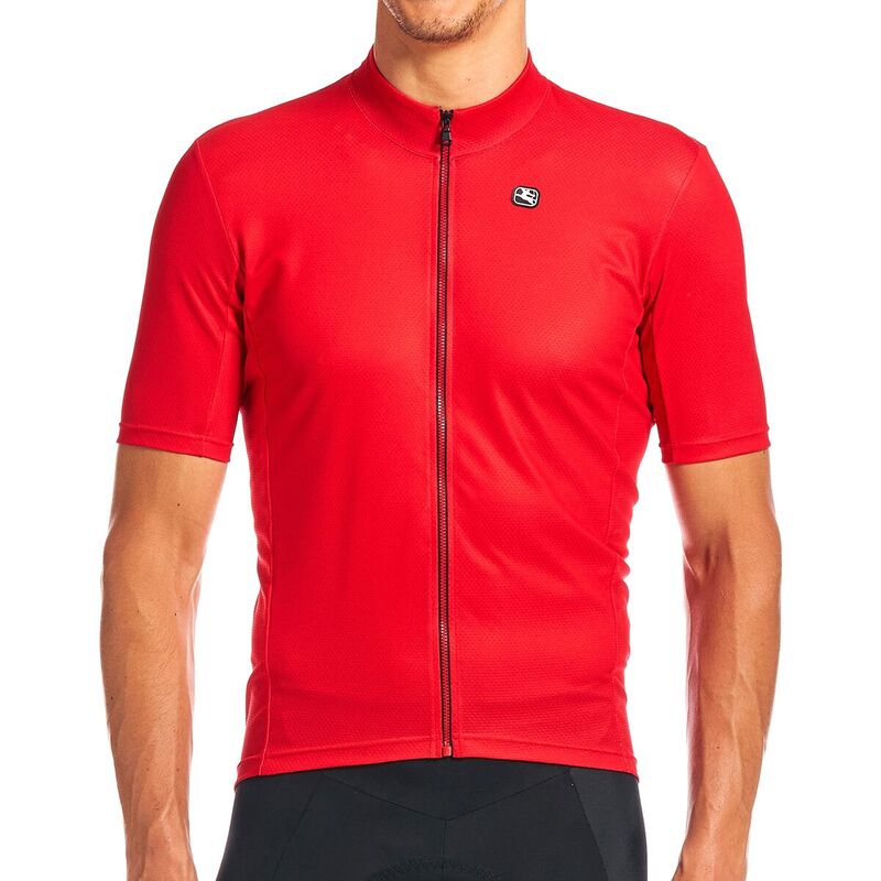 ジョルダーノ メンズ トップス Tシャツ ジャージー Giordana Fusion Jersey - Men's Cherry Red レッド｜ReVida 店