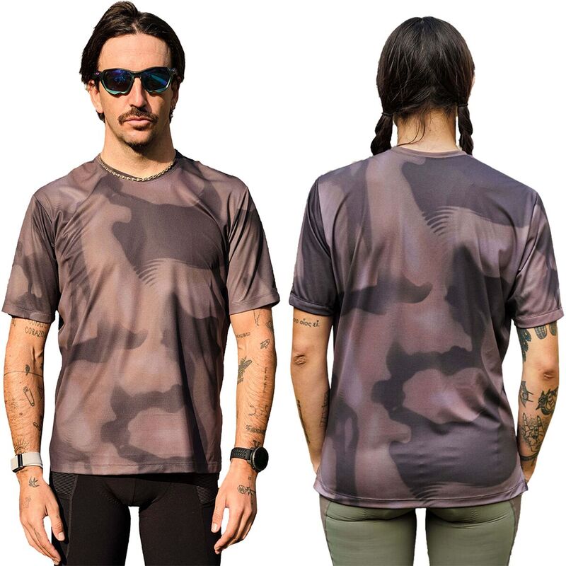 ジョルダーノ メンズ トップス Tシャツ Giordana Beyond Gravel T-Shirt Moonrock