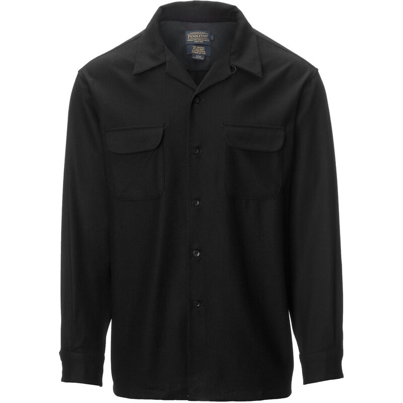 ペンドルトン メンズ トップス シャツ Pendleton Board Shirt - Men's Black Solid ブラック｜ReVida 店