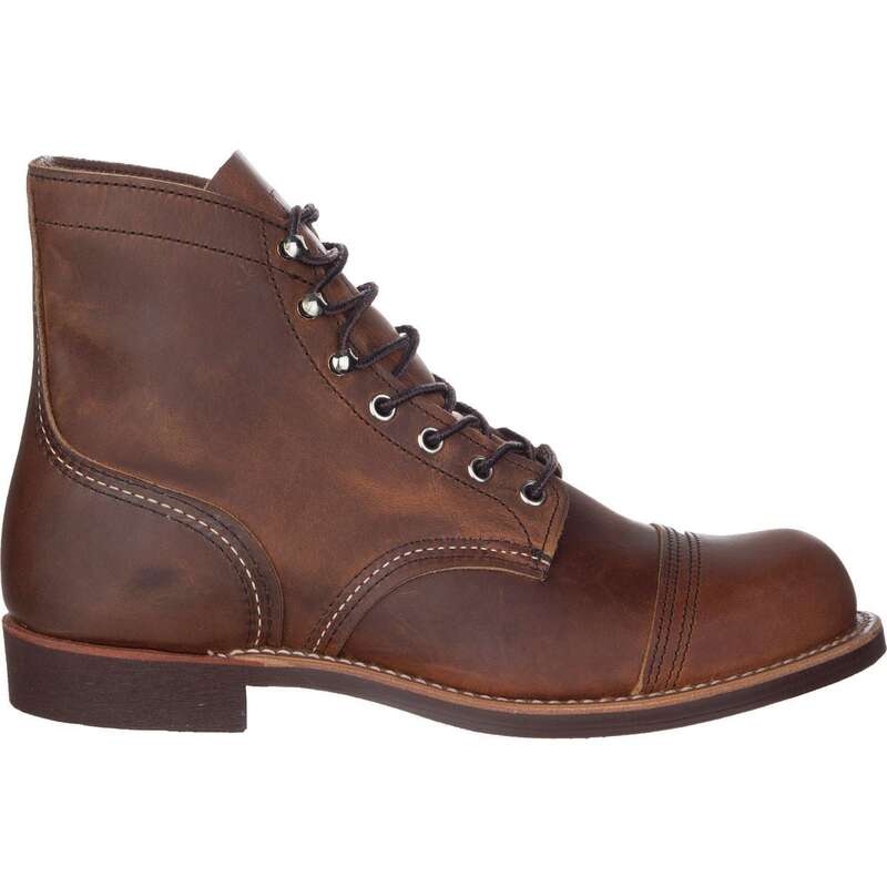 レッドウイング メンズ シューズ ブーツ・レインブーツ Red Wing Heritage Iron Ranger 6in Boot - Men's Copper Rough & Tough Leather|ReVida 店