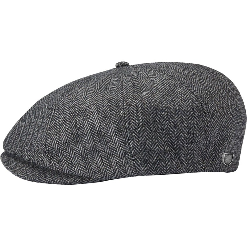 ブリクストン メンズ アクセサリー 帽子 キャップ Brixton Brood Snap Cap - Men's Grey/Black ブラック｜ReVida 店