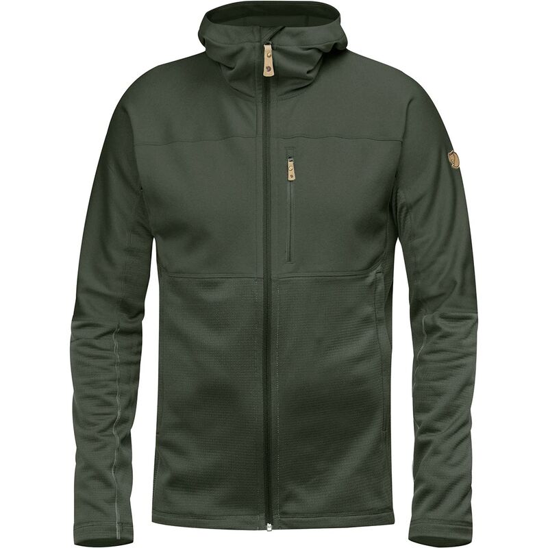 フェールラーベン メンズ アウター ジャケット・ブルゾン フリース ジャケット Fjallraven Abisko Trail Hooded Fleece Jacket - Men's Deep Forest フォレスト