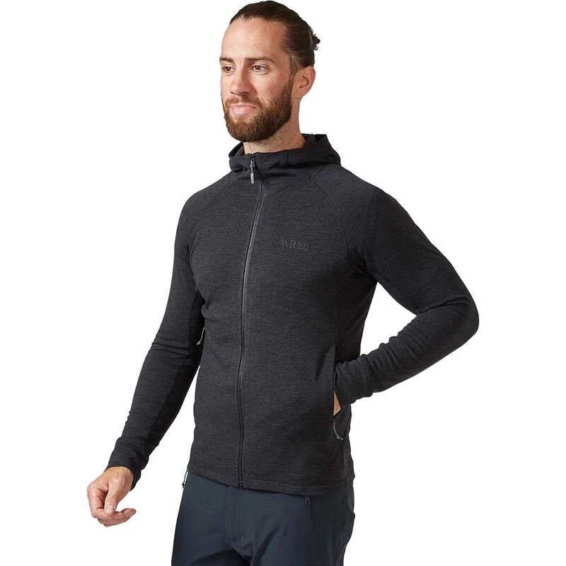 ラブ メンズ アウター ジャケット・ブルゾン フーデッドジャケット ジャケット Rab Nexus Hooded Jacket - Men's Black ブラック｜ReVida 店