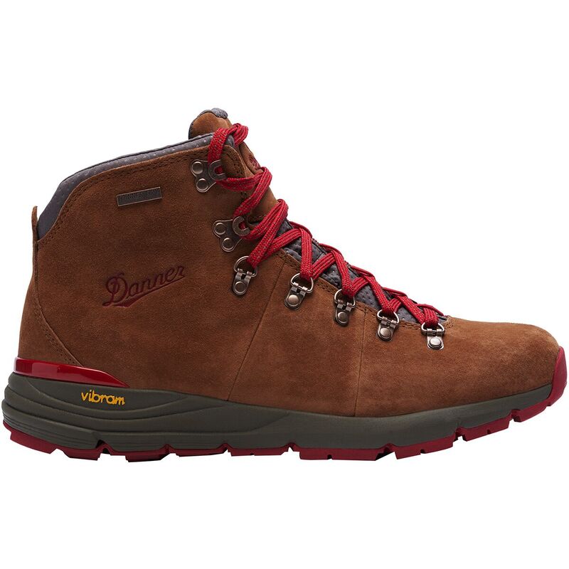 ダナー メンズ シューズ ブーツ・レインブーツ Danner Mountain 600 Hiking Boot - Men\u0027s Brown/Red 赤いこと