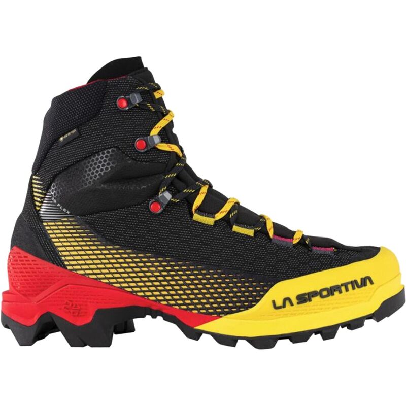 ラスポルティバ メンズ シューズ ブーツ・レインブーツ La Sportiva Aequilibrium ST GTX Mountaineering Boot - Men's Black/Yellow ブラック