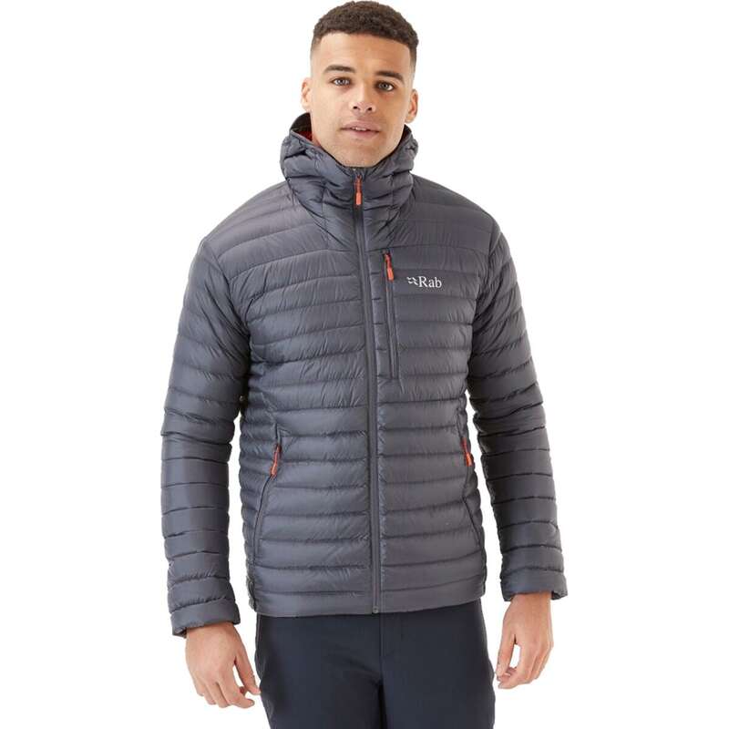 優しいこと メンズ アウター 上衣・上衣 落ち込む 上衣 Rab Microlight Alpine Down Jacket - Men\u0027s Graphene