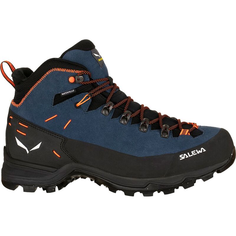 サレワ メンズ シューズ ブーツ・レインブーツ Salewa Alp Mate Winter Mid WP Hiking Boot - Men\u0027s Dark Denim/Black 黒いこと