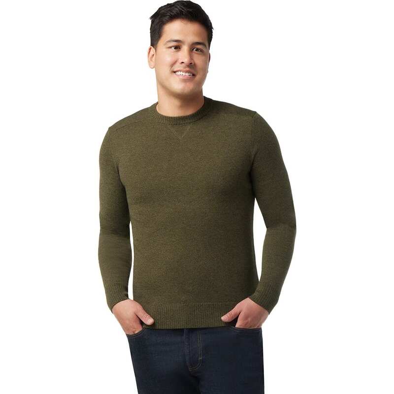 スマートウール メンズ アウター ニット・セーター セーター Smartwool Sparwood Crew Sweater - Men North Woods Heather/Winter Moss Heather ヘザー