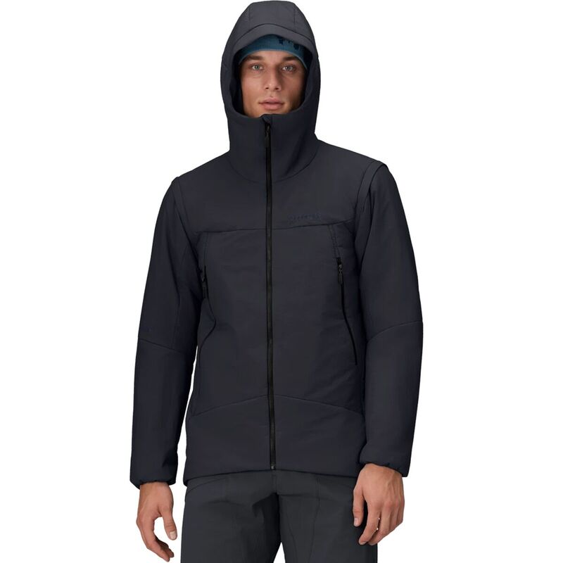 ノローナ メンズ アウター ジャケット・ブルゾン ジャケット Norrona More Thermo60 Aero200 Jacket - Men's Caviar