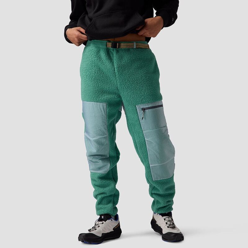 バックカントリー メンズ ボトムス カジュアルパンツ フリース Backcountry Wander Pile-Fleece Pant - Men's Gearhead Green グリーン