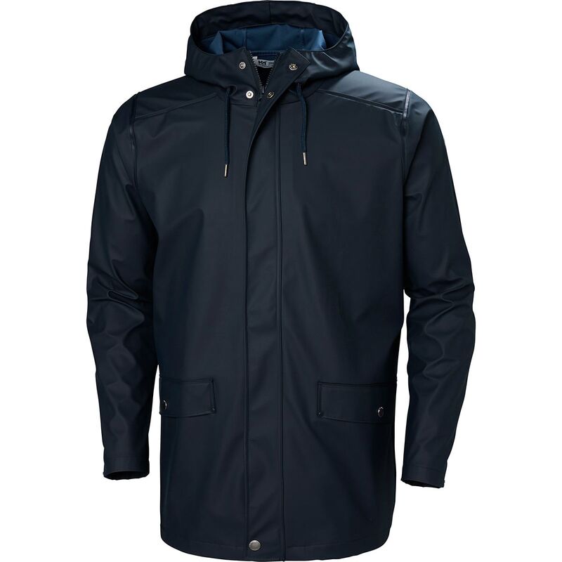 ヘリーハンセン メンズ アウター ジャケット・ブルゾン コート Helly Hansen Moss Rain Coat - Men's Navy ネイビー｜ReVida 店