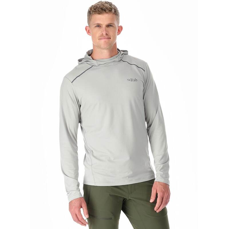 ラブ メンズ トップス シャツ Rab Force Hooded Shirt - Men's Dark Pewter ピューター