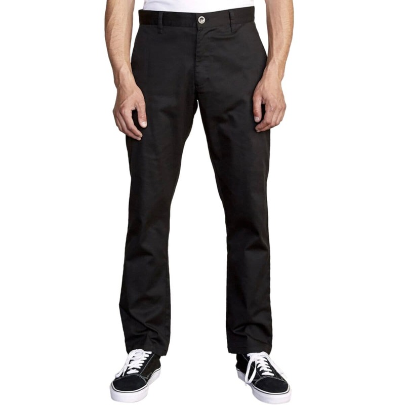 ルーカ メンズ ボトムス カジュアルパンツ RVCA The Weekend Stretch Pant - Men's Black ブラック