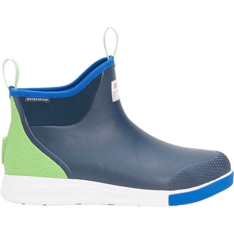 エクストラタフ メンズ シューズ ブーツ・レインブーツ アンクル ブーツ Xtratuf Ankle 6in Sport Deck Boot - Men's Blue ブルー｜ReVida 店