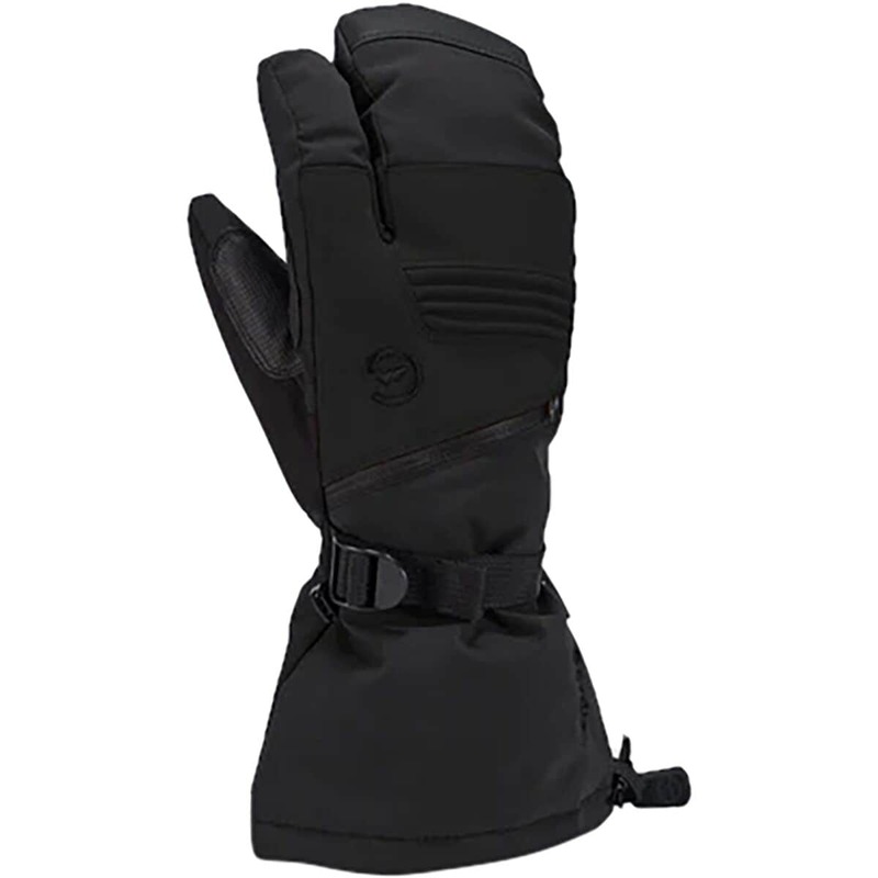 ゴルディーニ メンズ 付属物 グローブ Gordini GTX Storm 3-Finger Mitten - Men\u0027s Black 黒いこと バッグ・小物・ブランド雑貨-手袋・アームカバー