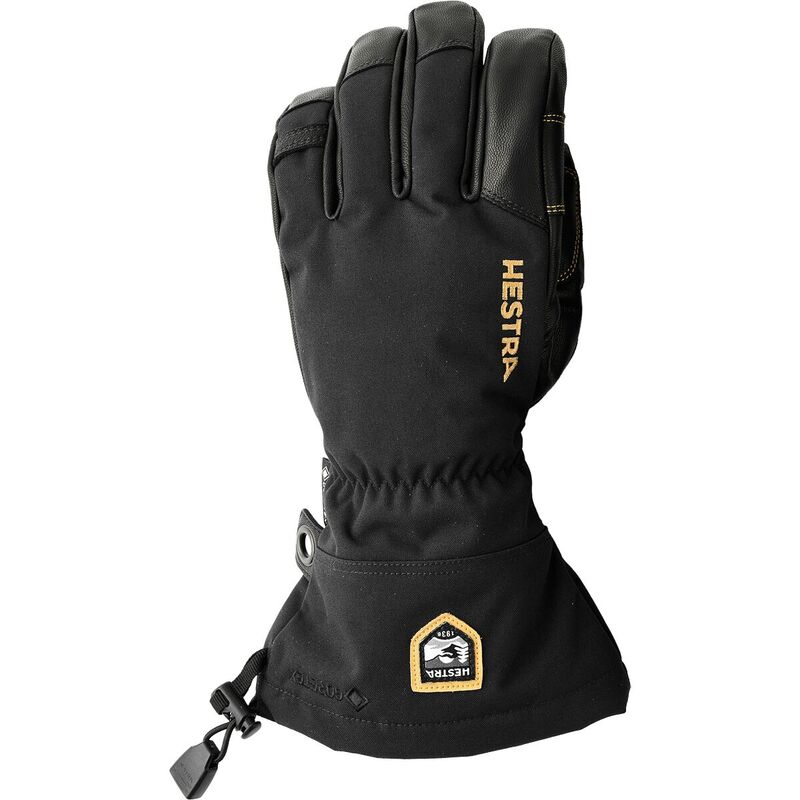ヘストラ メンズ 付属物 グローブ なめし革 Hestra Army Leather GORE-TEX Glove - Men\u0027s Black 黒いこと