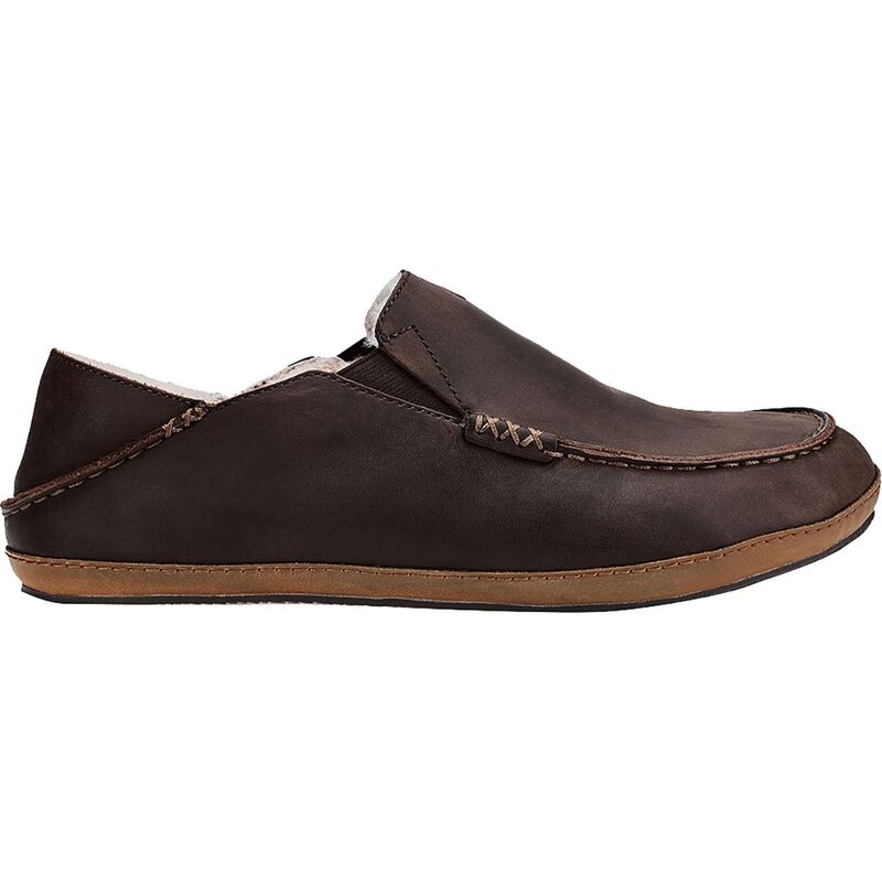 オルカイ メンズ シューズ サンダル Olukai Moloa Slipper - Men's Dark Wood/Dark Wood