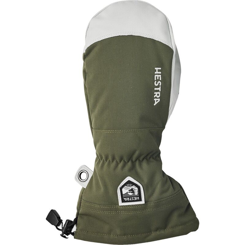 ヘストラ メンズ 付属物 グローブ なめし革 Hestra Army Leather Heli Mitten - Men\u0027s Olive オリーブ