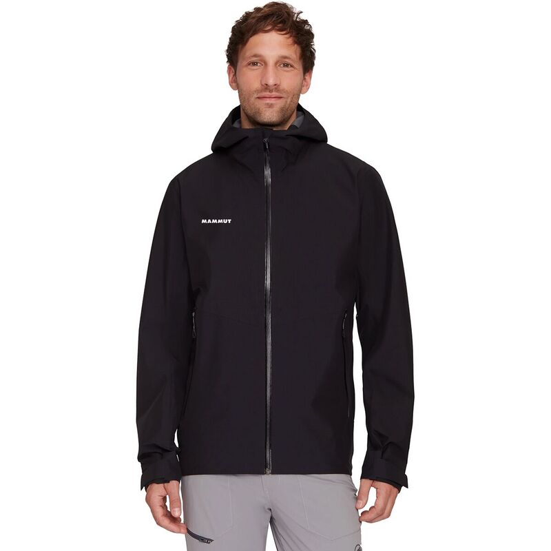 マムート メンズ アウター 上衣・上衣 フーデッドジャケット 上衣 Mammut Alto Light HS Hooded Jacket - Men\u0027s Black 黒いこと メンズファッション-コート・ジャケット