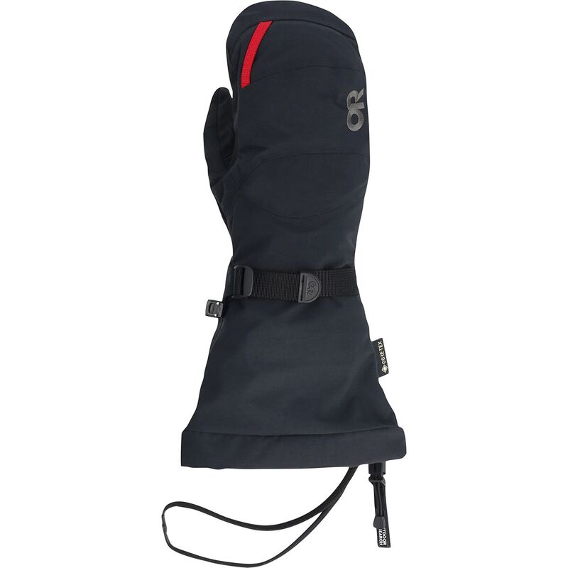 アウトドア問い合わせ メンズ 佩び物 グローブ Outdoor Research Mt. Baker Modular Mitten - Men\u0027s Black 黒いこと