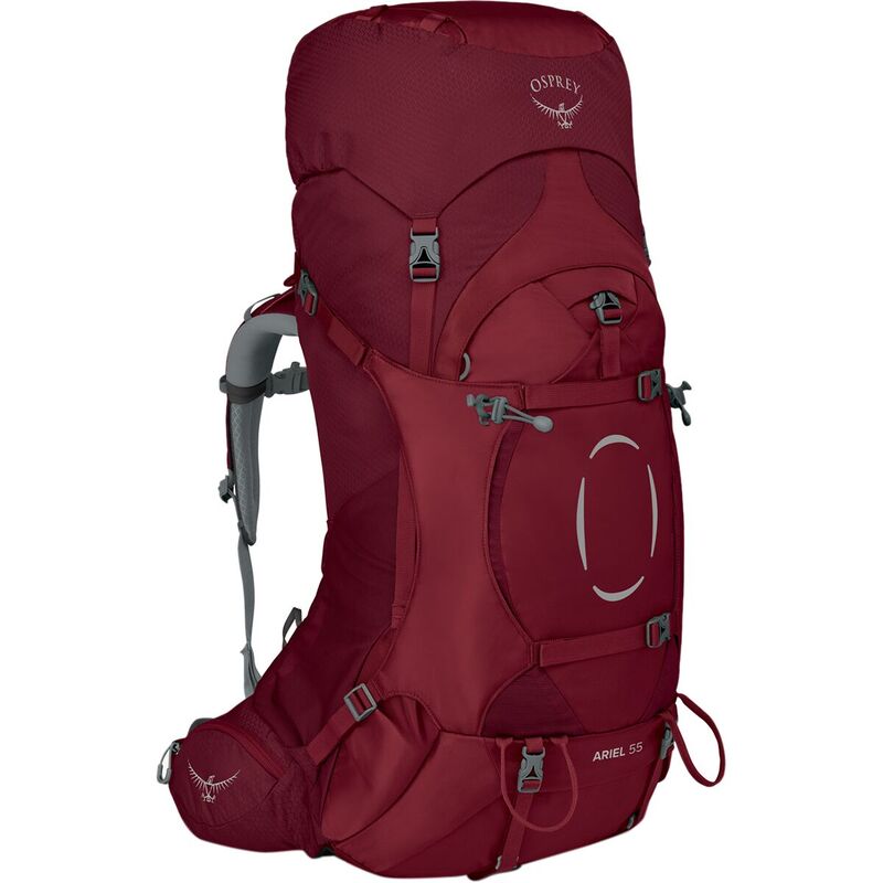 オスプレーパック レディース バッグ バックパック・リュックサック Osprey Packs Ariel 55L Backpack - Women's Claret Red レッド